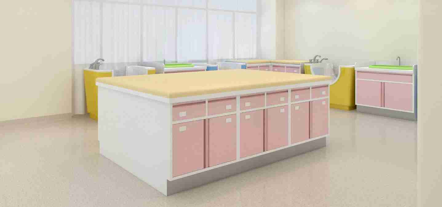 Rendering of Newborn Baby Baptism Room