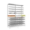 Two-Bank Single-Sided Modular Medical Pharmacy Shelf 2 Two-Bank Single-Sided Modular Medical Pharmacy Shelf 2