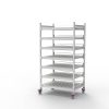 modular medical storage shelving (3) modular medical storage shelving with castors