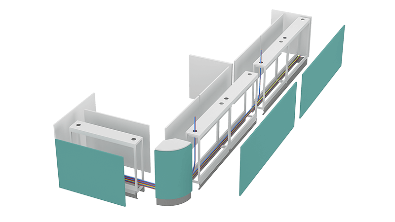 nurse station inner structure