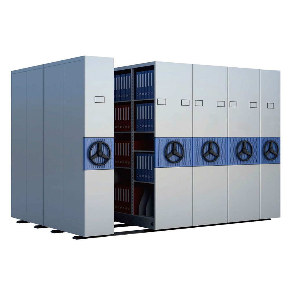 Archival Document Storage mobile shelving