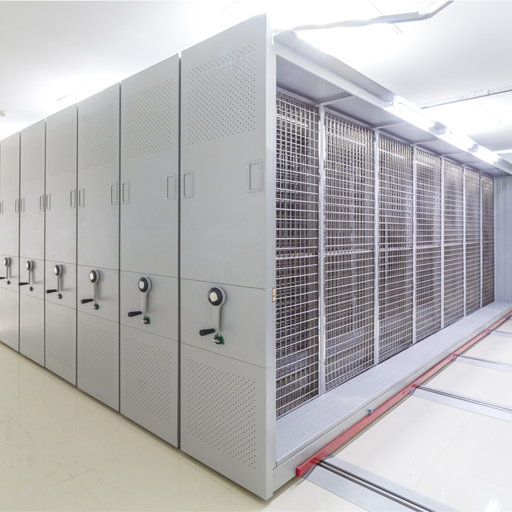 art painting mobile shelving