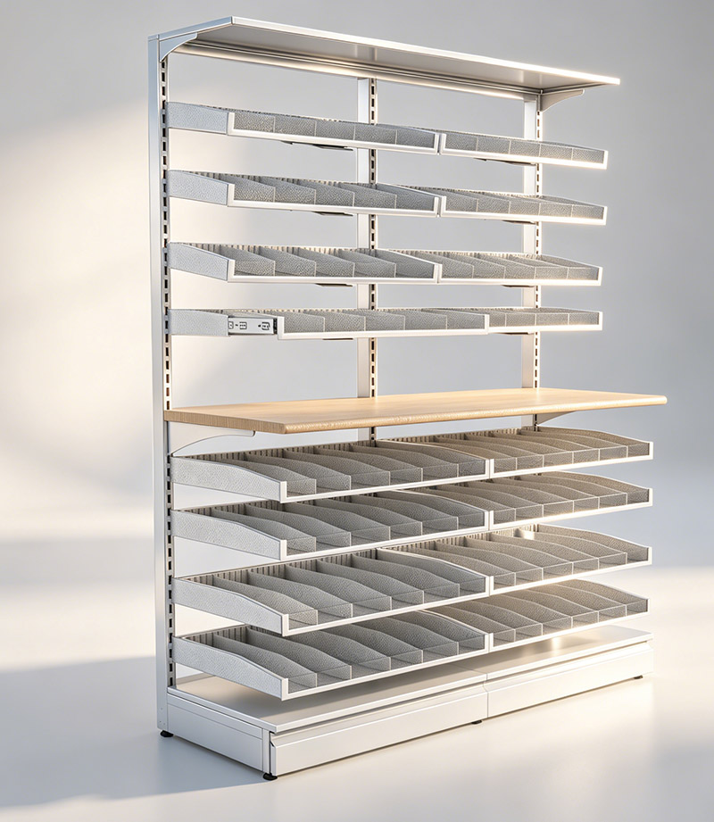 modular pharmacy shelving