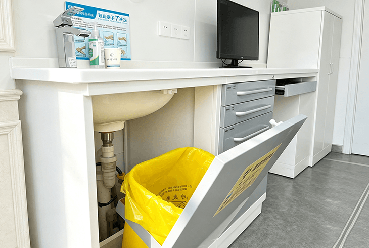 dental sink cabinet